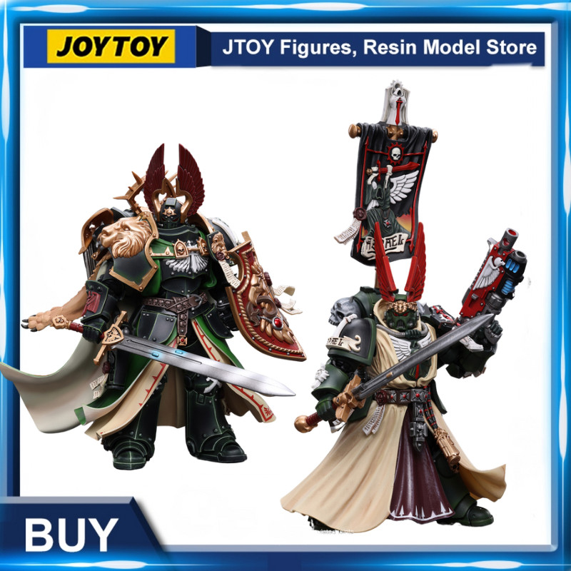 [IN-STOCK] JOYTOY Warhammer 40k 1/18 Action Figure Dark Angels Primarch Lion Jonson Master Azrael