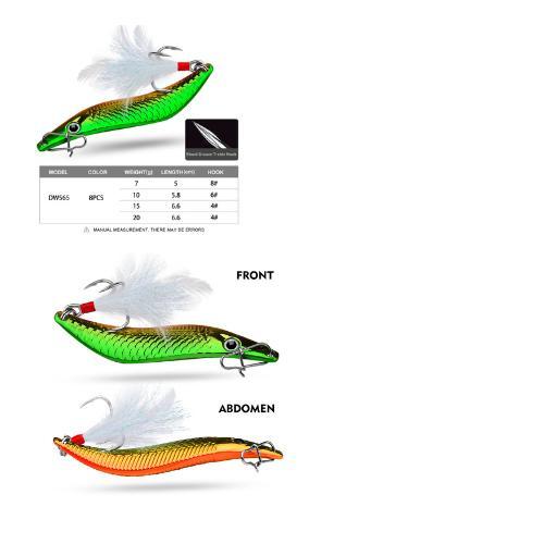 Umpan Pancing Lure Spoon Metal Spinner Lure Casting Ultralight Tenggiri 509 Terpercaya