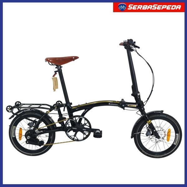 Sepeda Lipat | Sepeda United Trifold 11 Speed Gold Edition 16