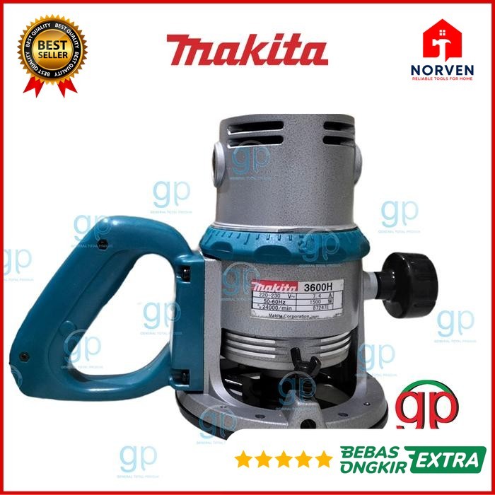 MAKITA 3600H MESIN PROFIL KAYU 3600 H ROUTER TRIMMER