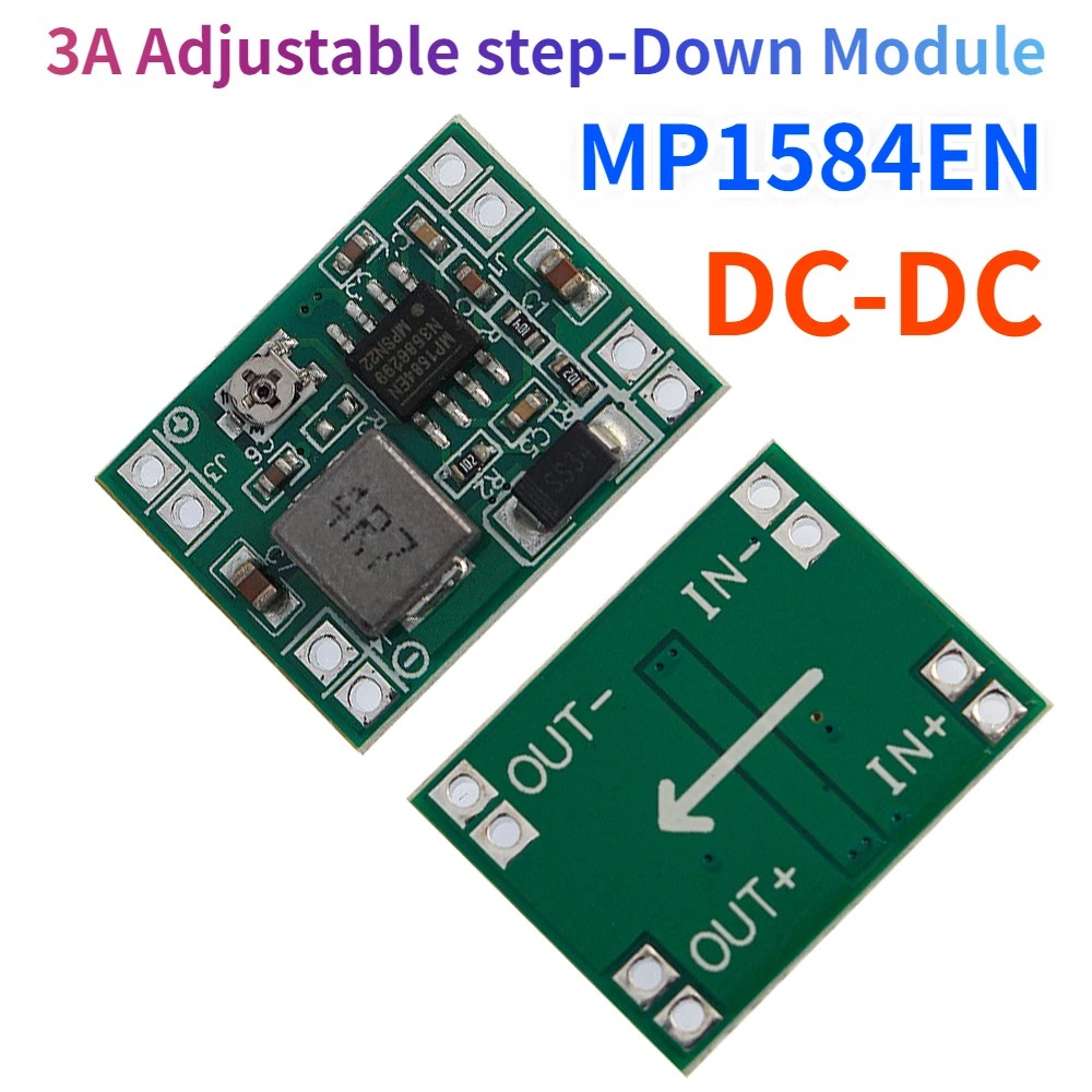 MP1584EN Ultra-Small Size DC-DC Step Down Power Supply Module MP1584 3A Adjustable Buck Converter