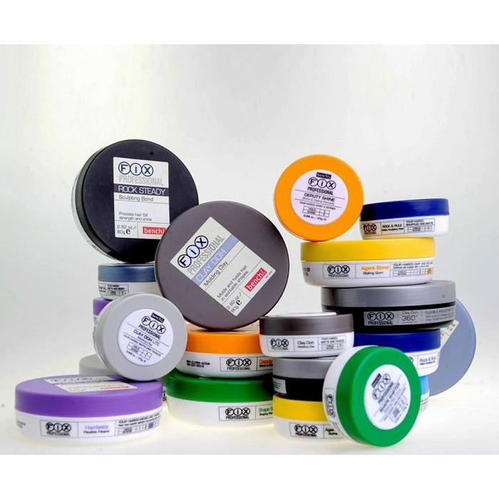 Comoshop- Fix Professional Clay Doh 360 Bench Pomade 80G Premium Import Original