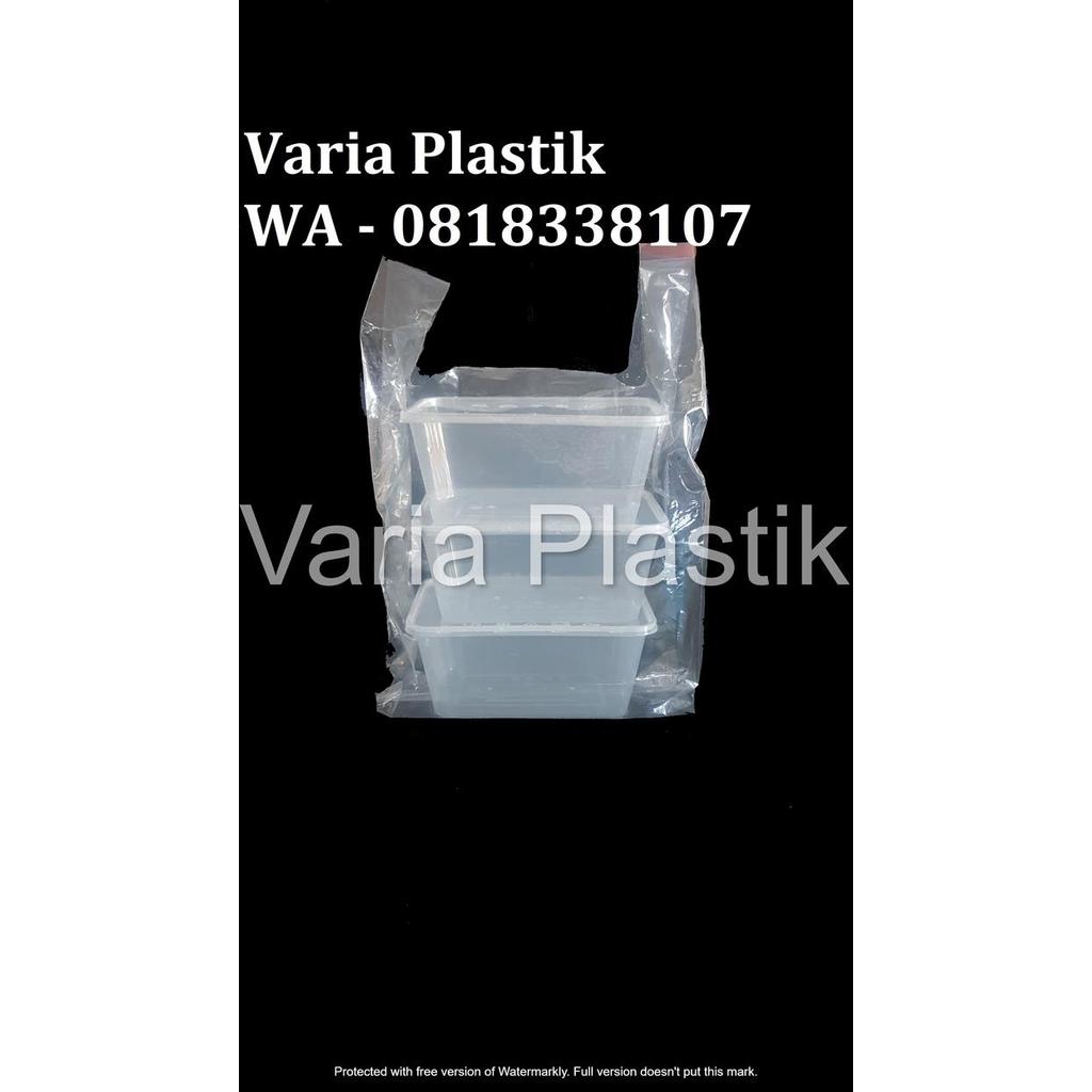 Kantong Kresek Plastik PE Bening Ukuran 24