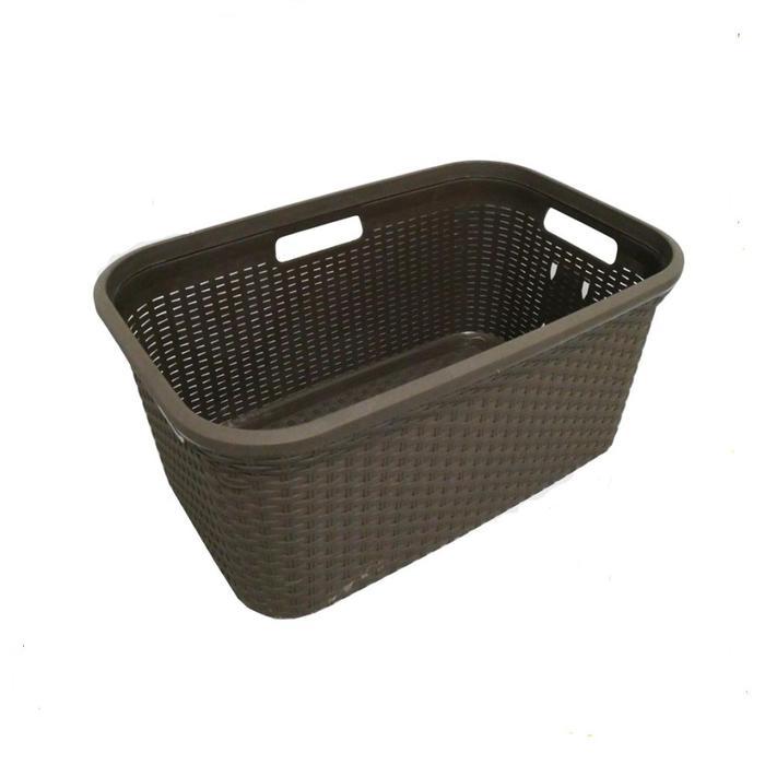 KERANJANG PAKAIAN GREEN LEAF 1523 ROTAN LAUNDRY BASKET RAK SUSUN BAJU