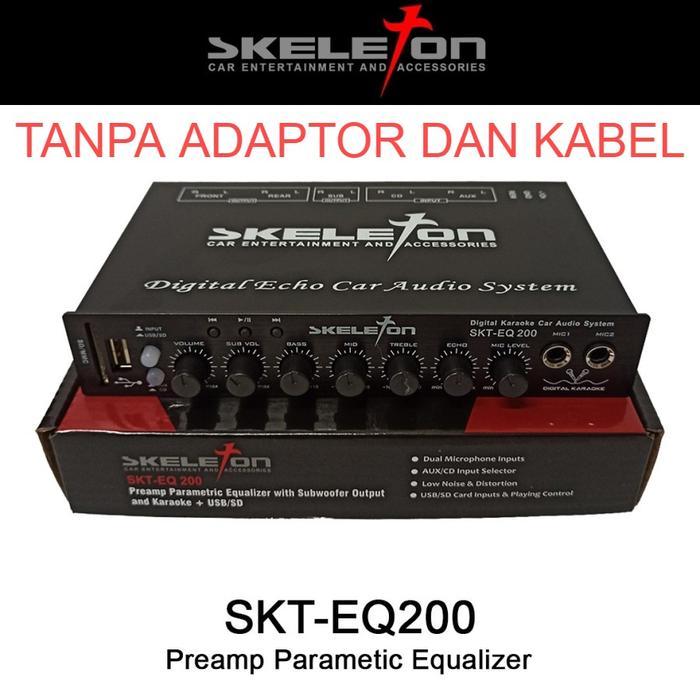 Parametrik Equalizer Mobil - Skeleton Parametric Equalizer - SKT-EQ200