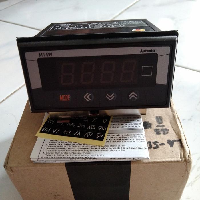 PANEL METER AUTONICS MT4W-DV-4N