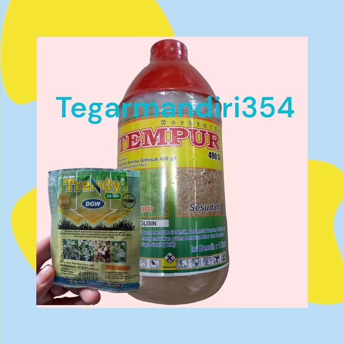 HERBISIDA TEMPUR 490SL 1LITER Racun rumput liar tempur 1liter herbisid