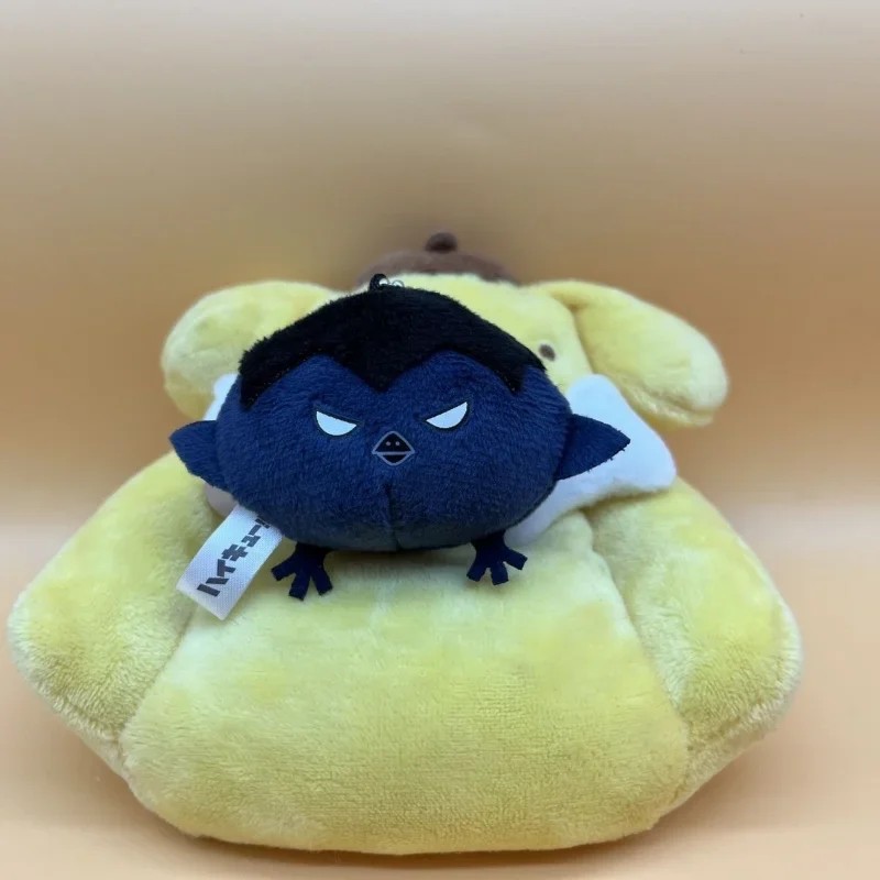 Haikyuu Anime Crow Sugawara Koushi Ryunosuke Tanaka Plush Toys Hobbies Kawaii Stuffed Doll Bag