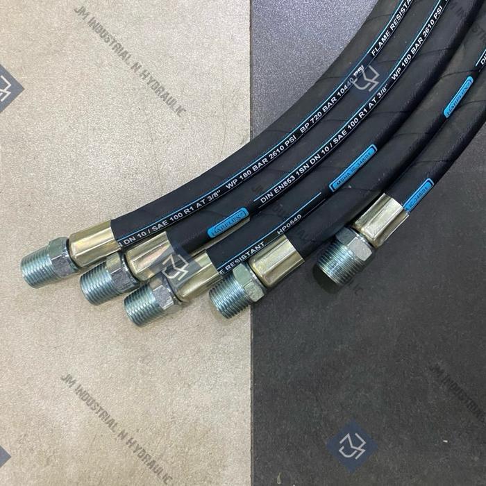 Terbaru Pigtail Selang Gas 50Kg 1/2" High Pressure Selang Kawat (High Quality Hose)