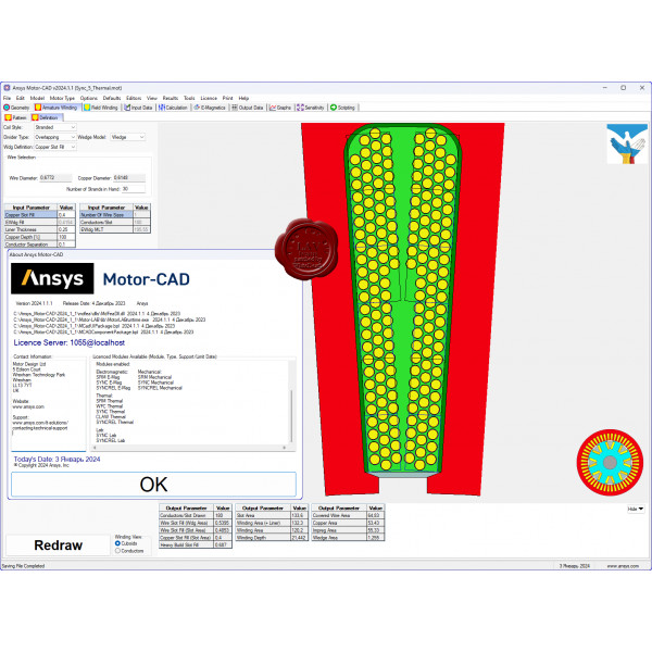 ANSYS Motor-CAD .1 - Software Desain CAD Teknik