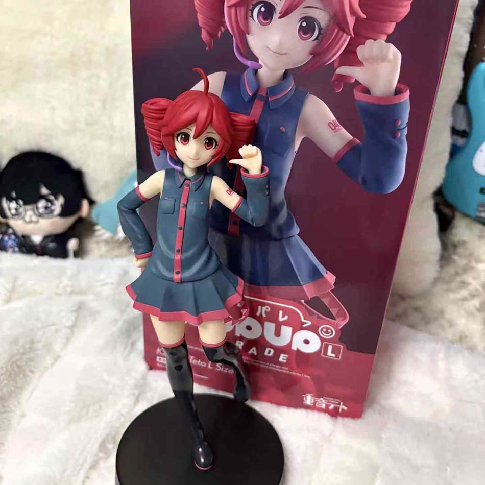 Original SEGA Utau Kasane Teto Anime Girl Figure Teto Kasane Robo Synthesizer V AI Action Figure