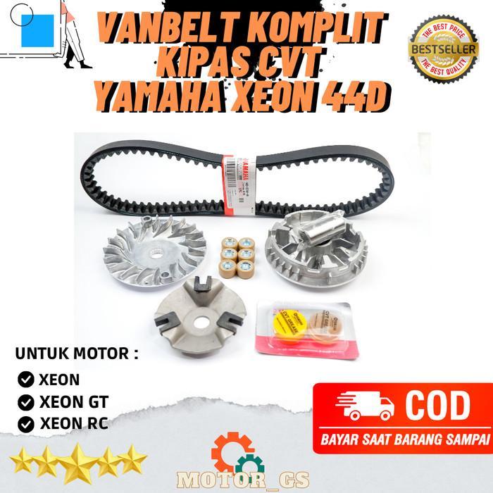 Vanbelt Xeon 44D Komplit Rumah Roller Assy - Gemuk Cvt - Kipas Cvt 44D