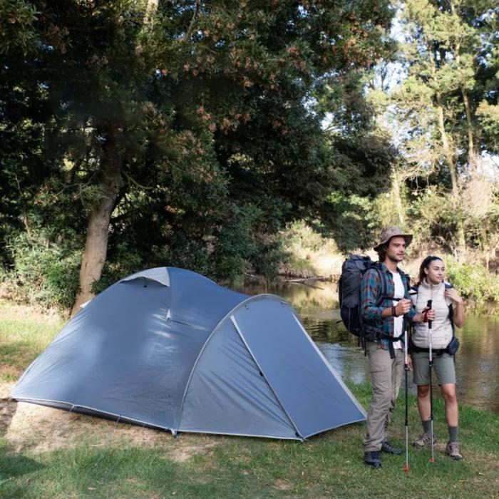 Tenda Naturehike Nh21Zp015 3P Tent P-Plus Tenda Camping 3 Orang