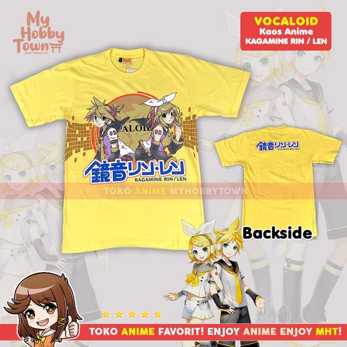 Kaos Anime Vocaloid Kagamine Len Rin Twins