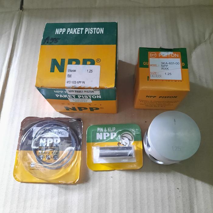 TERMURAH TERLARIS TERBARU PISTON SEHER KIT SET RING SEHER NPP YAMAHA RXK RX K KING RXKING OS 125
