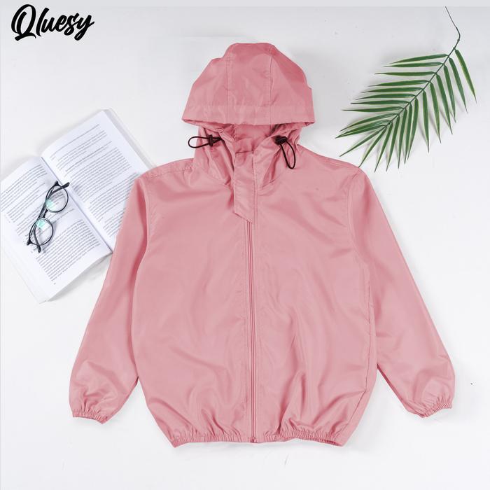 Arcteryx Outdoorgear - Jaket Anak Running Outdoor Unisex Semi Waterproof Fashionabel Pink Baby