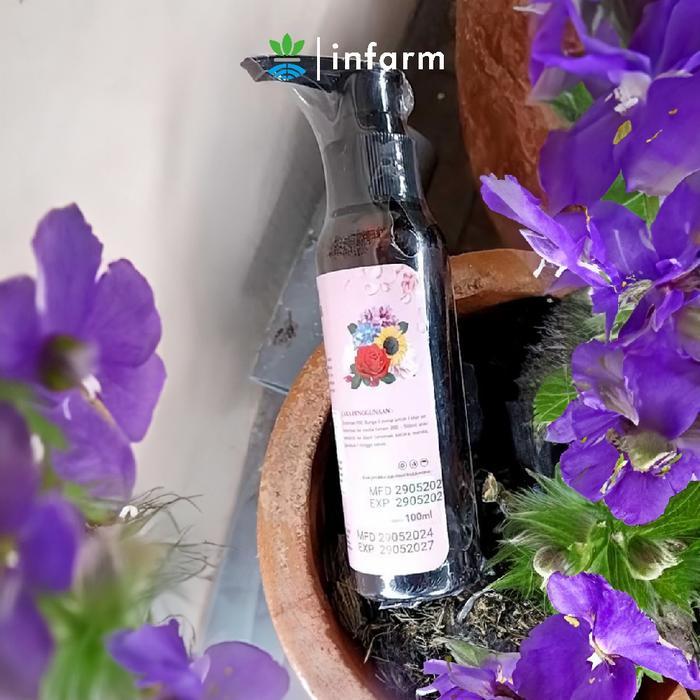 Raflezia Infarm - Pupuk Organik Cair Tanaman Bunga 100 Ml Poc Kompos Melebatkan Bunga Pupuk Infarm