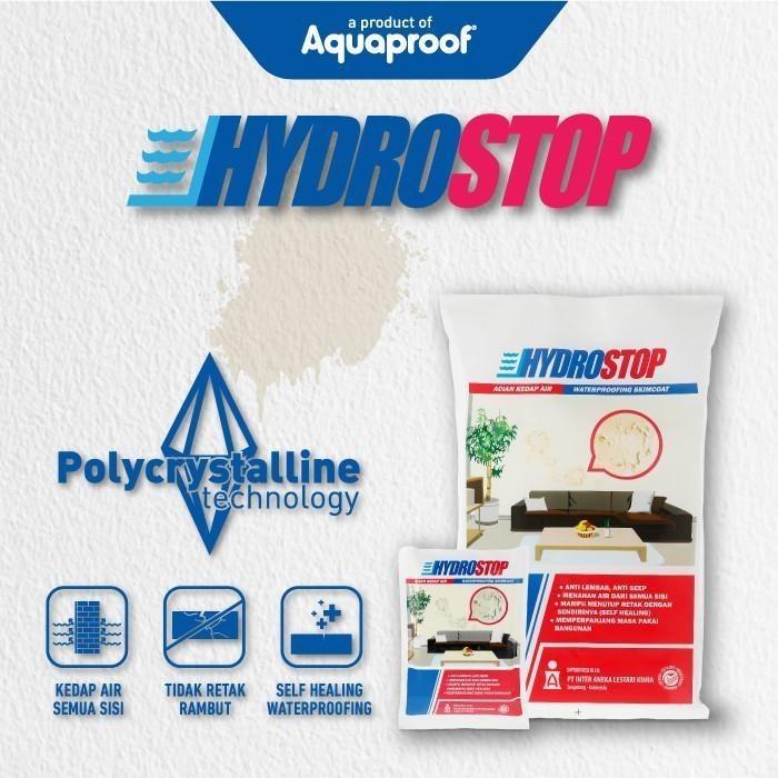 ,,,,,,,] HYDROSTOP ACIAN KEDAP AIR 20 kg Waterproofing Skimcoat by Aquaproof