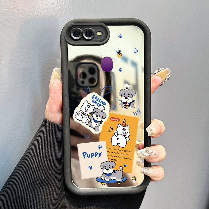 Casing Hp OPPO F9 F9 Pro A7x Realme 2 Pro Realme U1 Case Casing pola Memo Kucing Kecil Kesing Tahan 