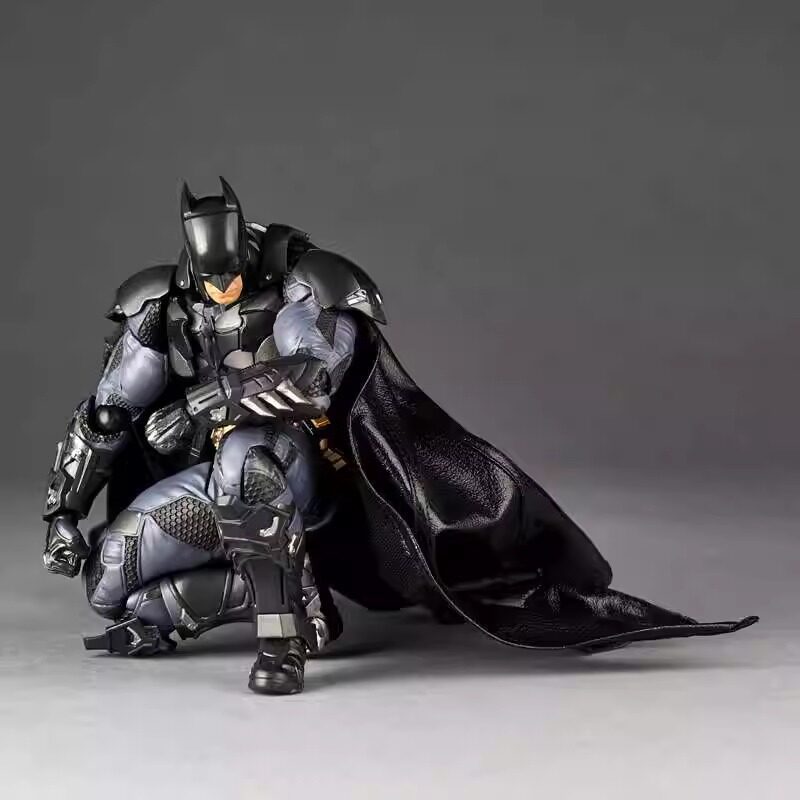New Factory Amazing Yamaguchi Revoltech Batman Arkham Knight Ver Movie Action Figures Collection Ko