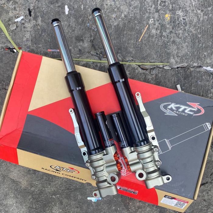 Suspensi Shockbreaker depan ktc matrix vario 125 vario 150 beat scoopy stylo up sidown ktc racing or