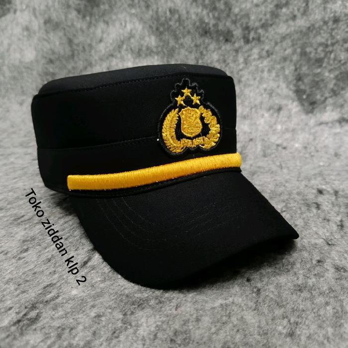 Topi Komando PAMA POLRI SUPER Premium / Topi Komando PAMA POLRI