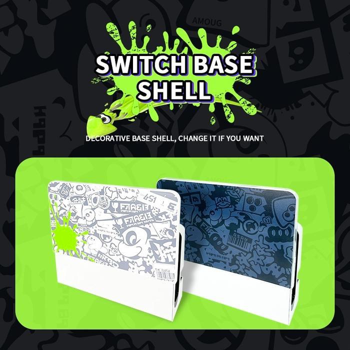 case cover dock Nintendo Switch OLED Splatoon 3