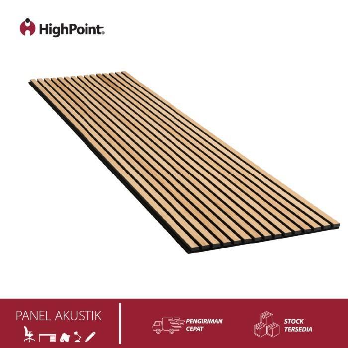 HighPoint Woodslat Acoustic WoodPanel / Panel Akustik Dinding Serat Kayu, Redam Suara, Estetik &