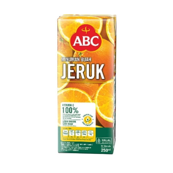 ABC MINUMAN JUS JERUK 250 ML