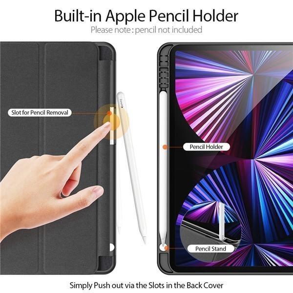 Apple Ipad 8 - Smart Case Slot Pen Book Cover