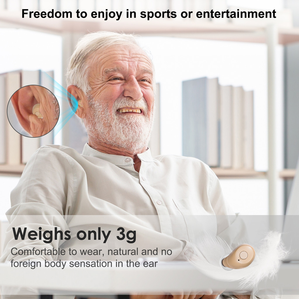 High Quality Hearing Aids Rechargeable Hearing Aids for Deafness with Cancelling Sound Amplifier