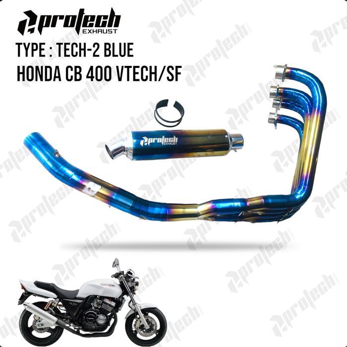 Header/leher/leheran knalpot honda cb 400 cb400 cc v-tech superfour