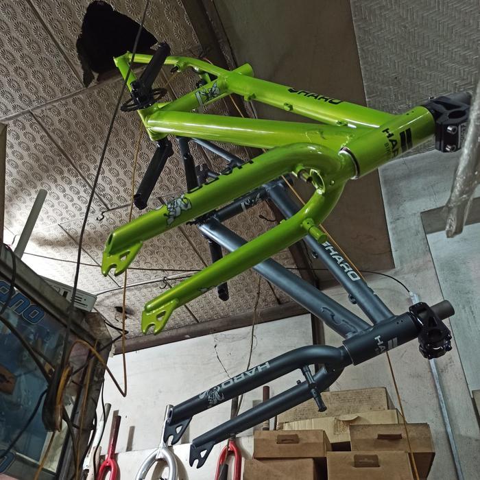 frame set bmx haro bahan aloy