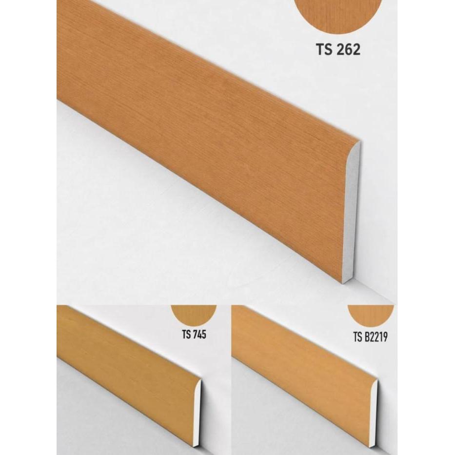 Solid Plint tinggi 10 cm bahan PVC Board by TACO Sheet Plint PVC Aksesoris Lantai List Lantai
