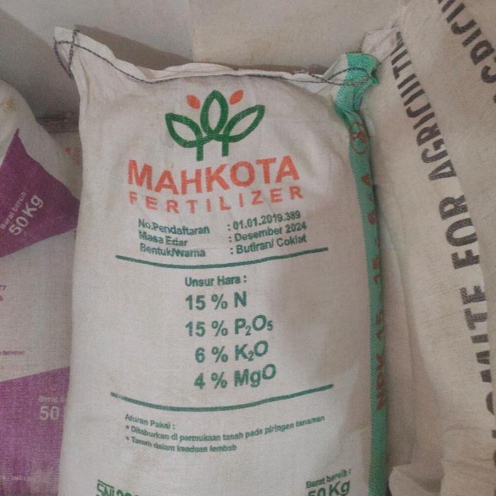 READY Pupuk Npk Mahkota 15.15.6.4