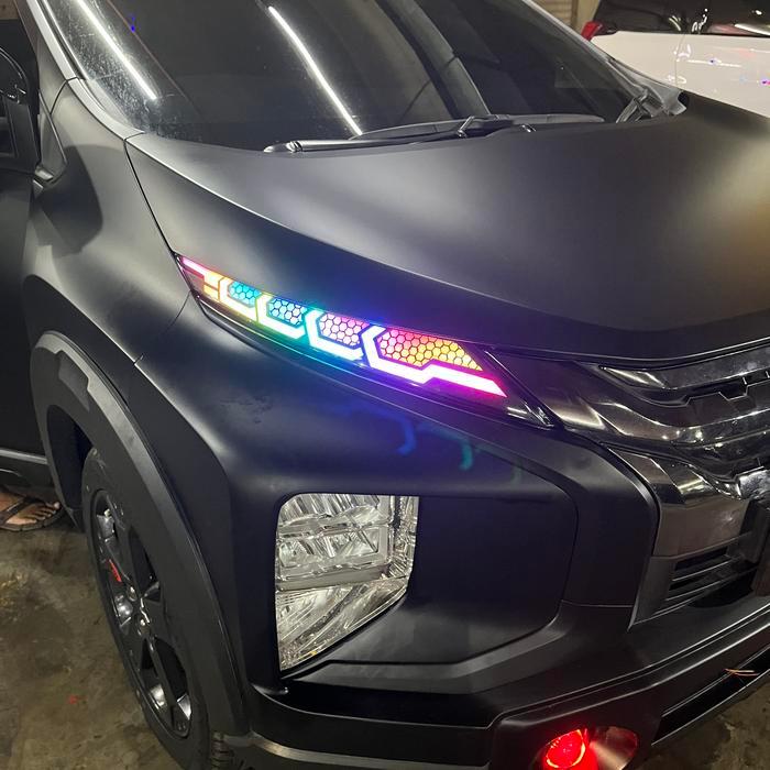 DRL MITSUBISHI XPANDER FULL RGB DAN RUNNING SEN