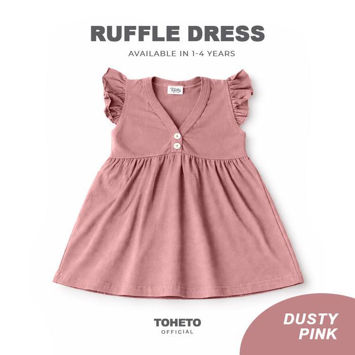 - Dress Anak Lengan Ruffle BY Toheto
