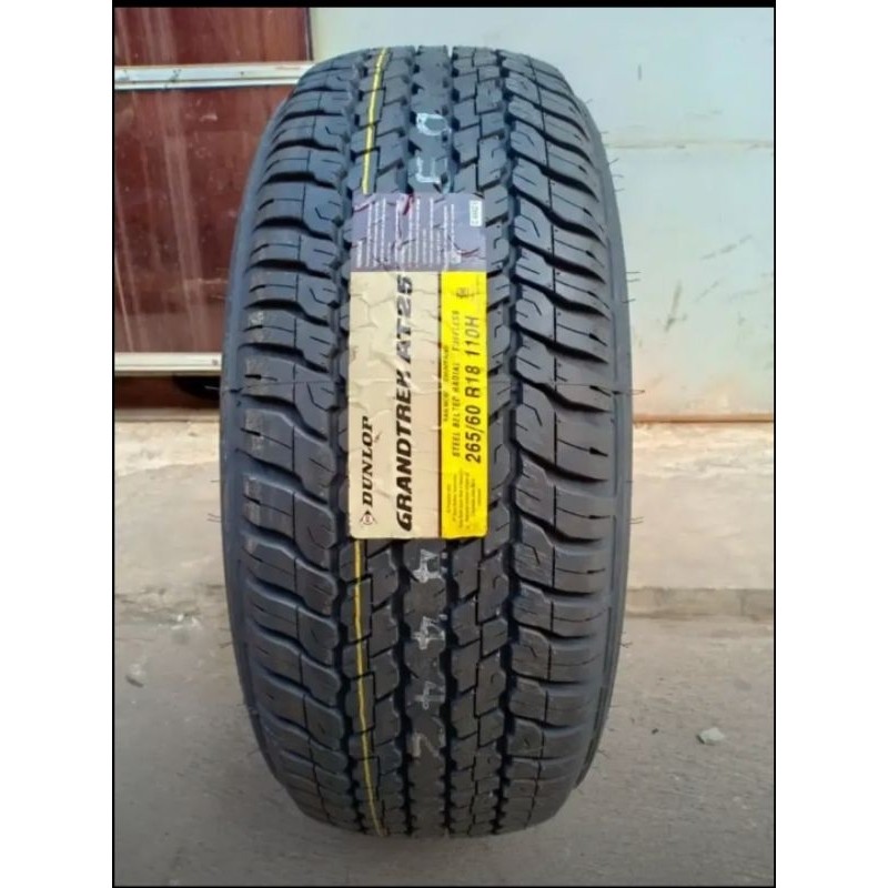 DUNLOP Grandtrek AT25 265/60 R18 – Ban Mobil Fortuner, Pajero Sport, Nissan Terra, Isuzu MU-X