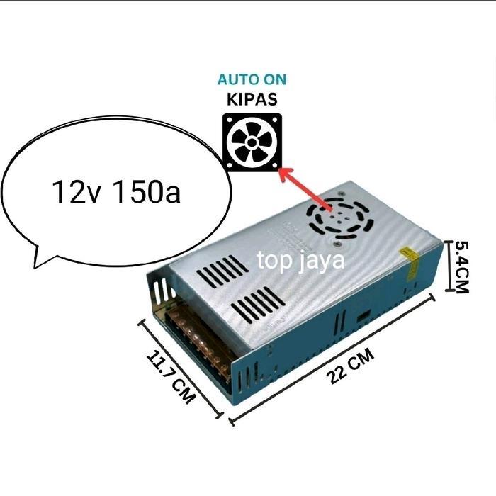 READY Trafo Power supply switching Adaptor 12V 80A Trafo indoor Murni 12 smps 20 amper inverter