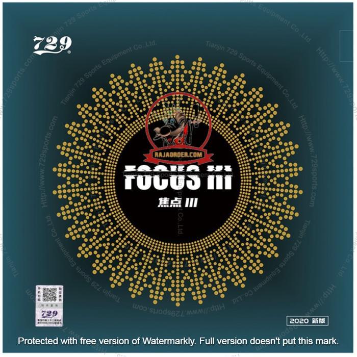 729 Focus III Friendship Karet Pingpong