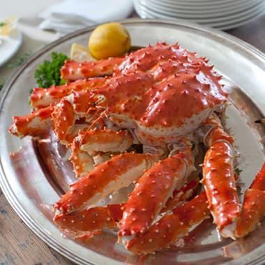 Fresh Frozen Jumbo Whole Alaskan King Crab Kepiting Alaska USA Utuh