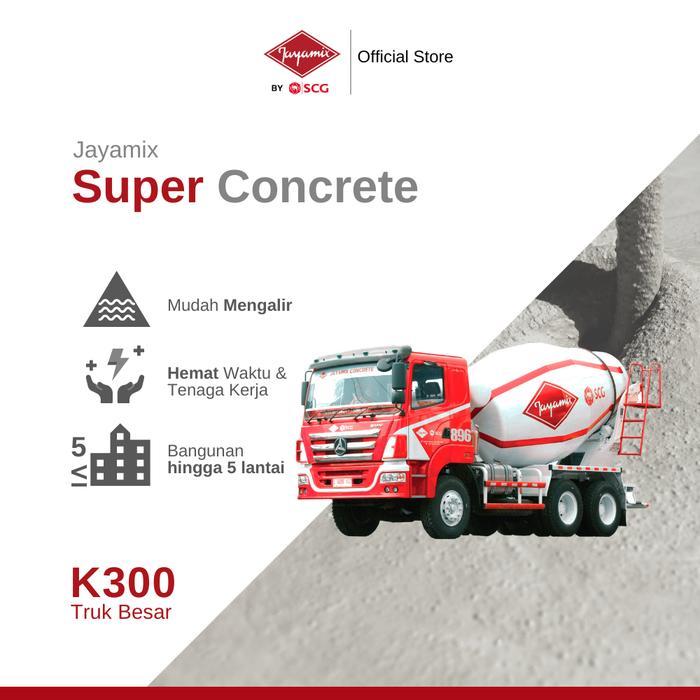 Jayamix Scg Super Concrete K300 Truck Besar Beton Cor