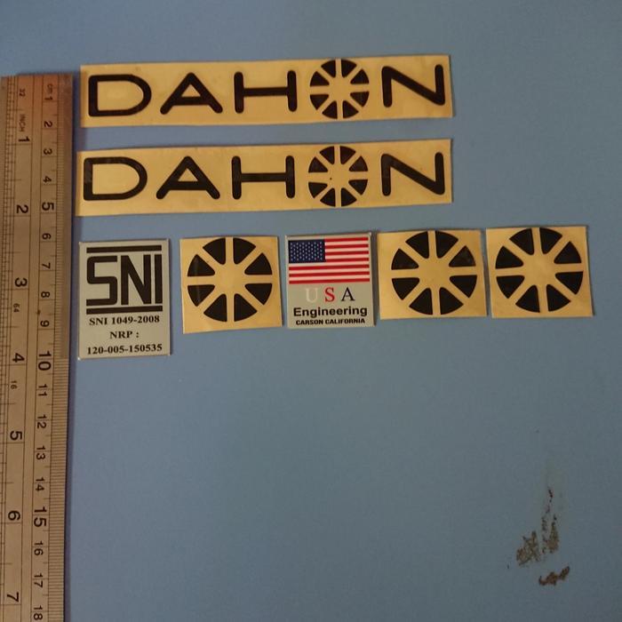Decal Sepeda Dahon Decal Dahon Sticker Dahon