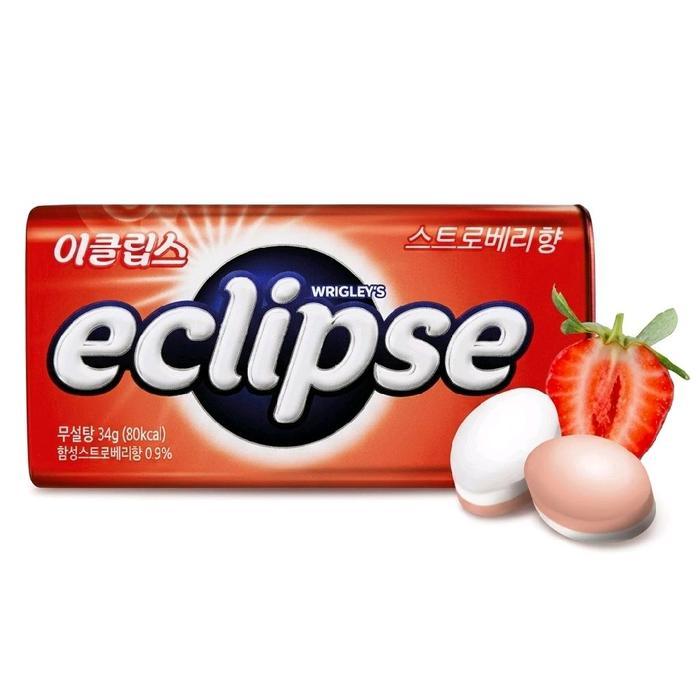 PERMEN ECLIPSE MINTS SUGAR FREE/ ECLIPSE SUGARFREE MINTS TIN CANDY THAILAND & KOREA 34 GRAM