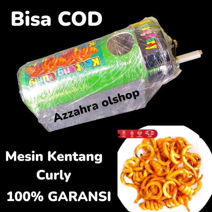 Alat potong curly / alat potong kentang spiral / mesin potong kentang curly & spiral