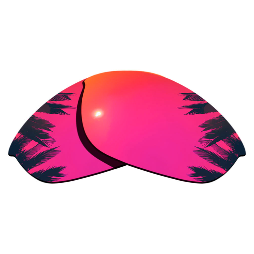 Midnight Sun Mirrored Polarized Replacement Lenses forOakley Half Jacket Sunglasses Frame 100% UVA &