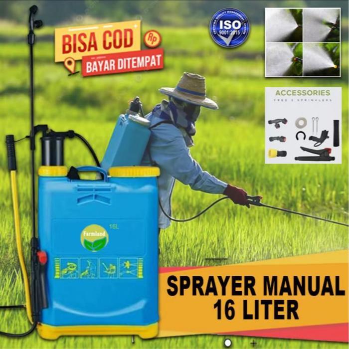 Berkualitas Sprayer Manual 16 Liter / Sprayer Gendong Manual 16 Liter / Alat Semprot Hama Manual 16
