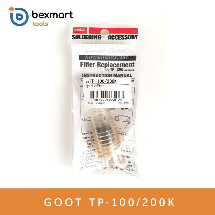 Goot Tp-100/200K Filter Tp-100/200/Tp100K/Tp200K #Gratisongkir