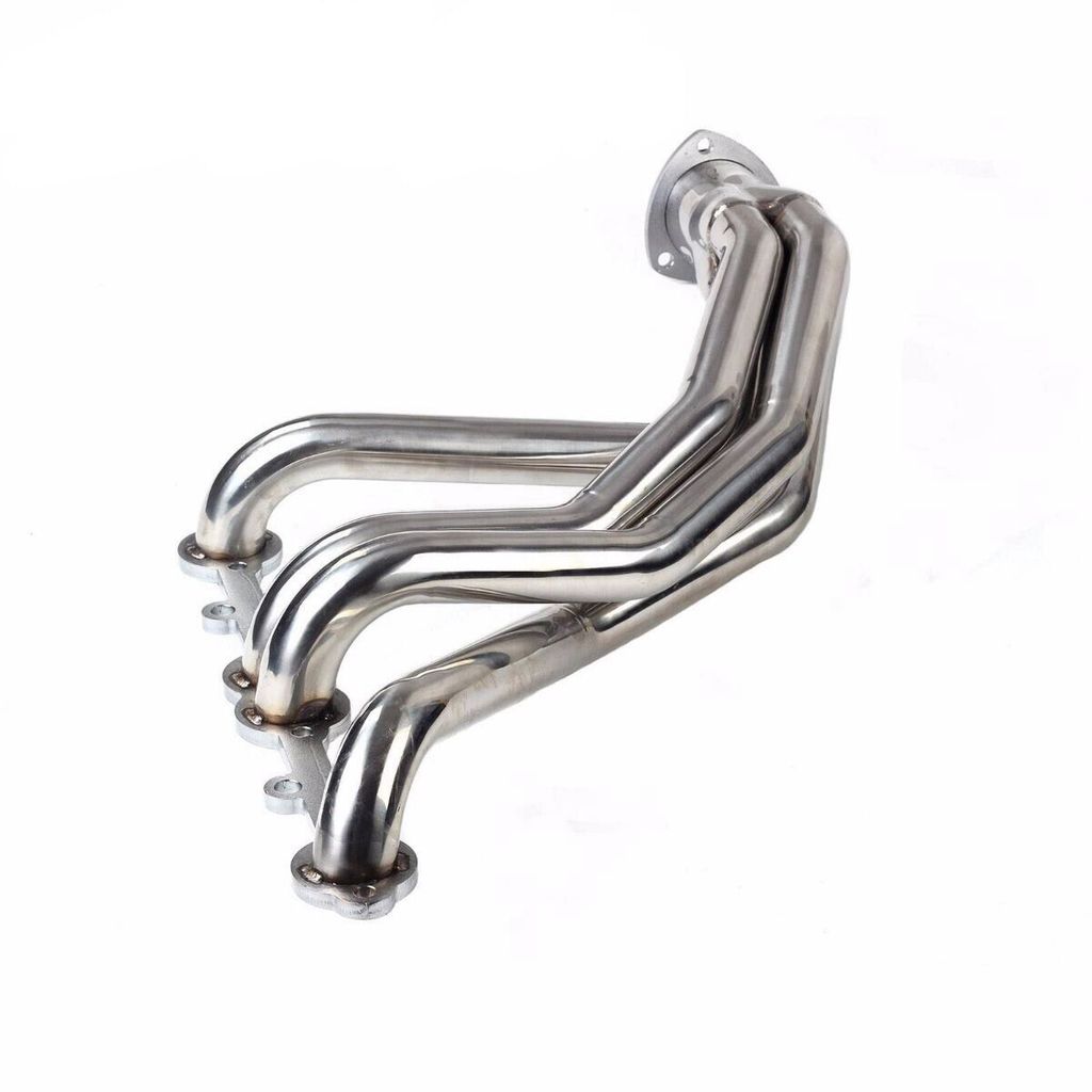 STAINLESS MANIFOLD EXHAUST HEADERS KIT FOR CHEVY CORVETTE 1963-1981 V8 ENGINES CHEVY