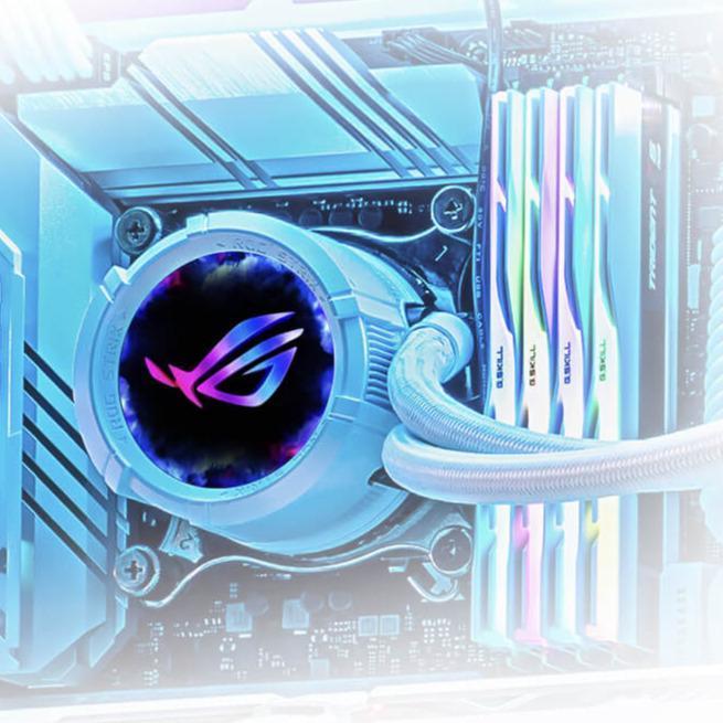 ASUS ROG STRIX LC III ARGB LCD WHITE 360MM LIQUID AIO WATER CPU COOLER PROCESSOR